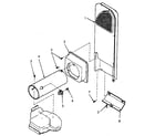 Speed Queen NG8639L53928 heater box diagram