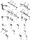Power cord and wire terminals