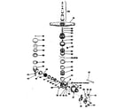 Kenmore 18685 (1988) motor-pump mechanism diagram