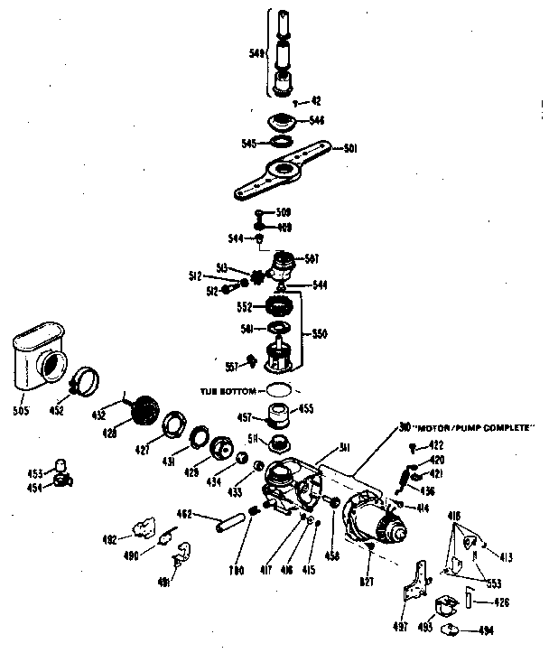 Motor-pump assembly