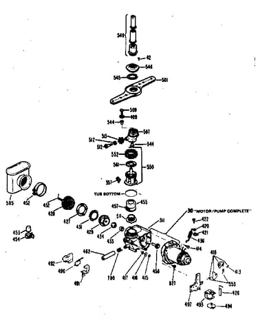 Motor-pump assembly