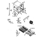 Kenmore 18081 (1988) tub assembly diagram