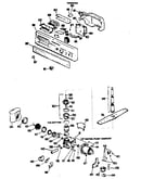Control panel and motor-pump assembly