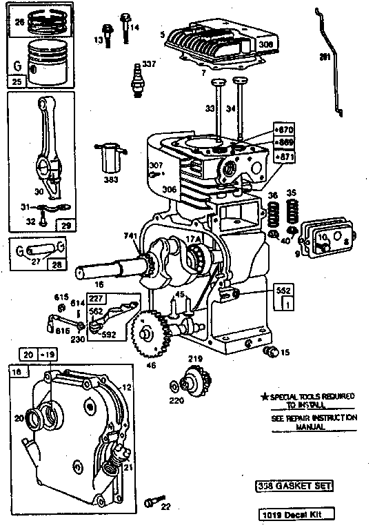 Replacement parts