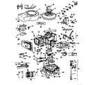 Briggs & Stratton 281707-0185-01 cylinder block group diagram