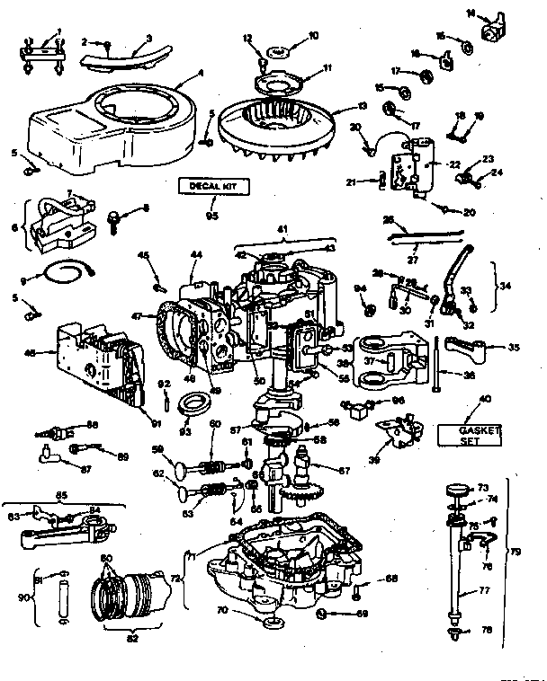 Cylinder block group