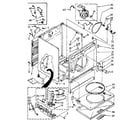 Whirlpool LG5801XSN2 cabinet diagram