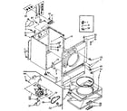 Whirlpool LE5800XSN3 cabinet diagram
