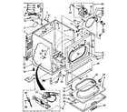 Whirlpool LG9701XSN0 cabinet diagram