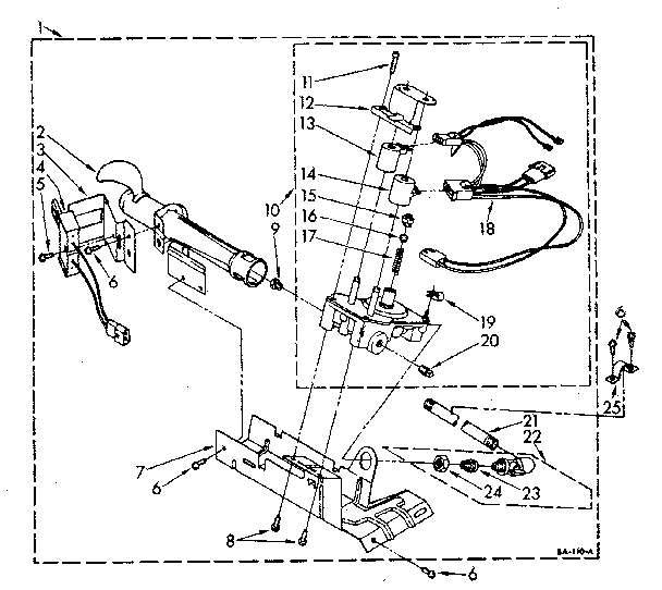 694670 BURNER ASSEMBLY