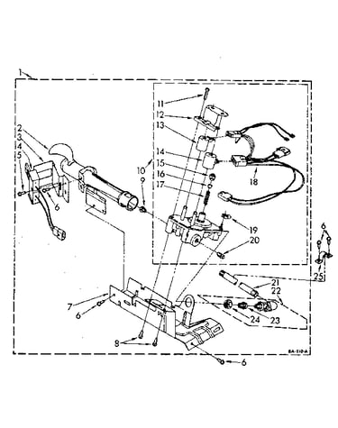 694670 burner assembly