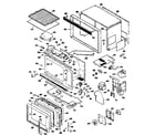Kenmore 21333 (1988) microwave oven diagram