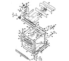 Kenmore 21236 (1988) lower oven parts diagram