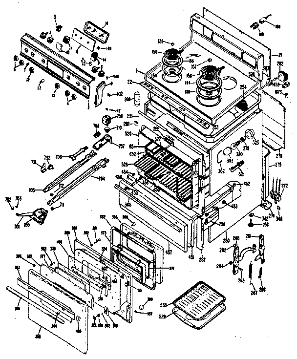 Electric range