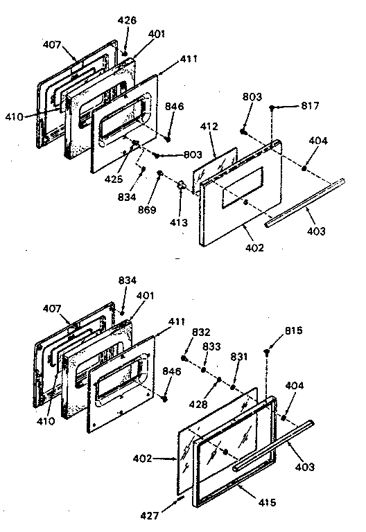 OVEN DOORS