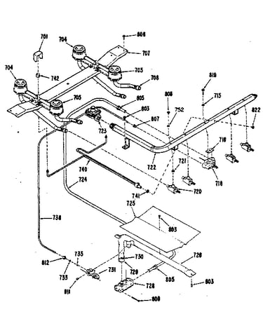 Standing pilot-gas control system