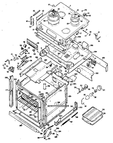 Cooktop & case parts