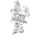 Hoover S3281-040 main assembly diagram