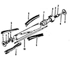 Hoover S3281-040 agitator diagram