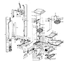 Hoover U4377-935 main assembly diagram