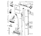 Hoover U4449-048 attachment parts diagram