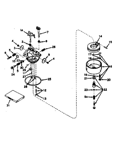 Plate no. 3 carburetor no. 630994a