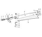 Craftsman 113226680 figure 3 - 62782 fence assembly diagram