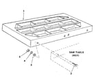 Craftsman 113226680 figure 7 - table extension diagram