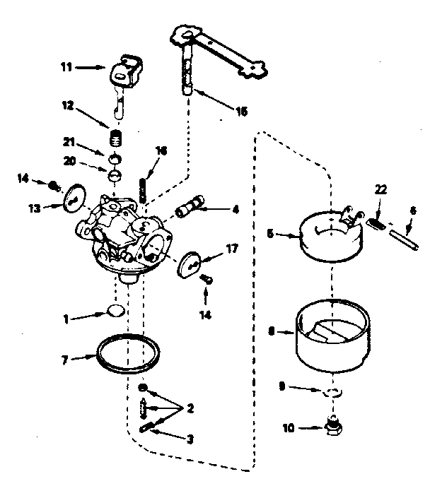 Carburetor no. 632410