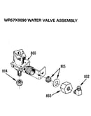 Water valve assembly