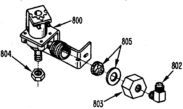 Wr57x0093 water valve assembly