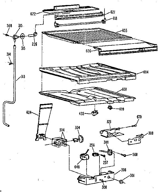 Compartment separator