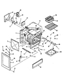 Oven body section