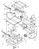 Broiler & oven burner section
