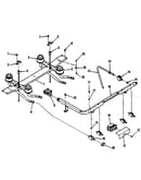 Top burner section
