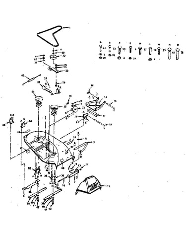 38" mower