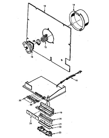Cabinet back