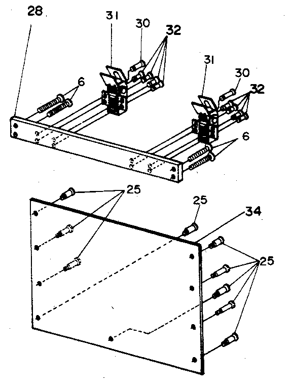 Back board assembly