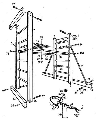 Tower sub-assembly "a"