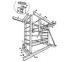 Sears 786720852 tower sub-assembly "b" diagram