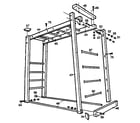 Sears 786720852 ladder assembly diagram