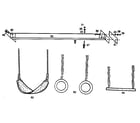 Sears 786720852 top bar and play accessories diagram