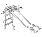 Sears 786720930 slide assembly diagram