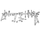 Sears 786720930 a-frame assembly diagram