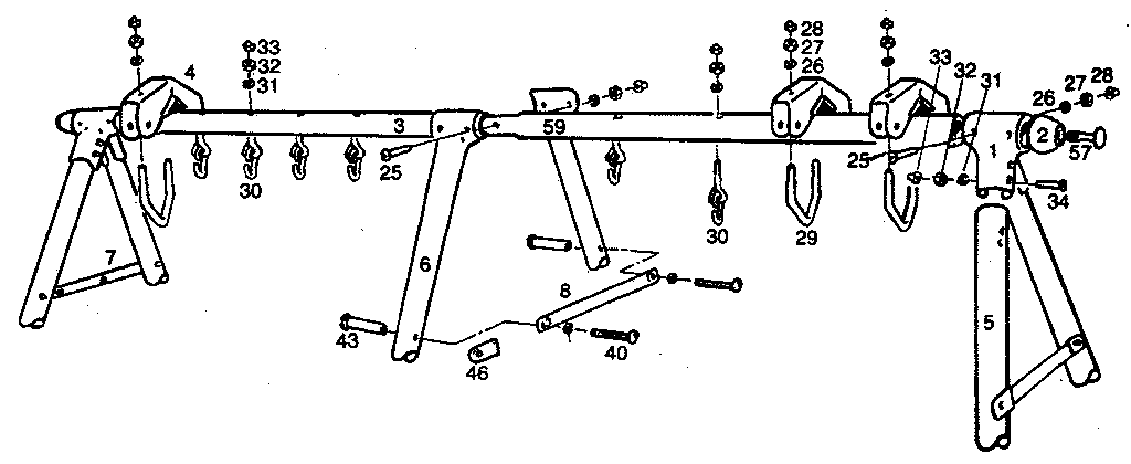 A-frame assembly