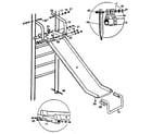 Sears 786721150 slide assembly diagram