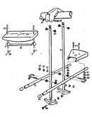 Swing seats & airglide assembly