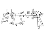 Sears 786721170 a-frame assembly diagram