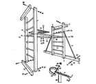 Sears 786725832 tower sub-assembly "a" diagram