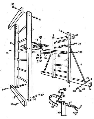 Tower sub-assembly "a"